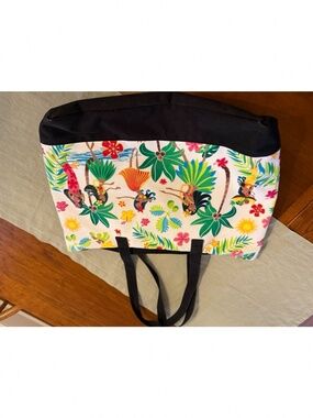 Hawaiian Print Tote/Beach Bag